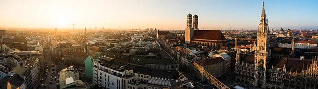 Munich Skyline Panorama