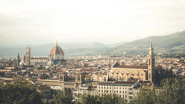 View above Firenze