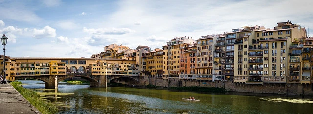 Sunny Day at the Ponte Veccio - Firenze