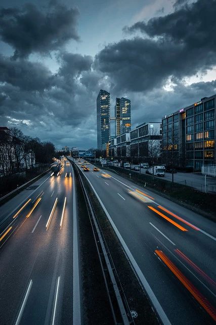 Munich Highlight Towers at Dawn