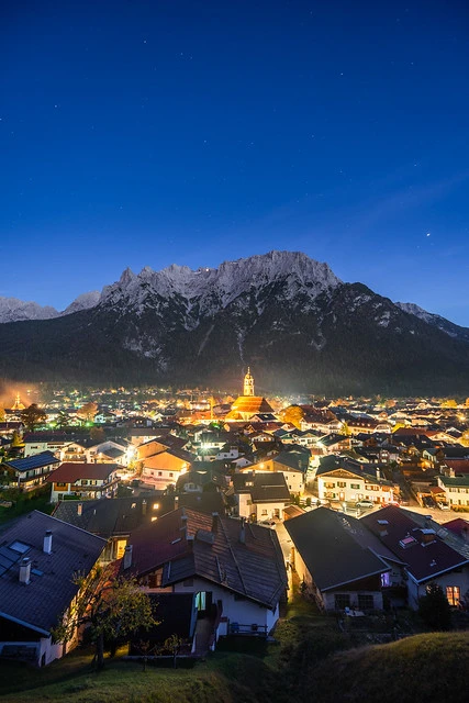 Blue Hour at Mittenwald