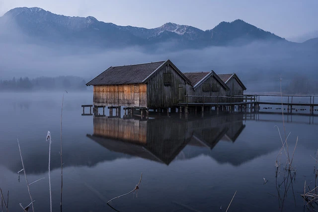 Calm Morning at the Kochelsee