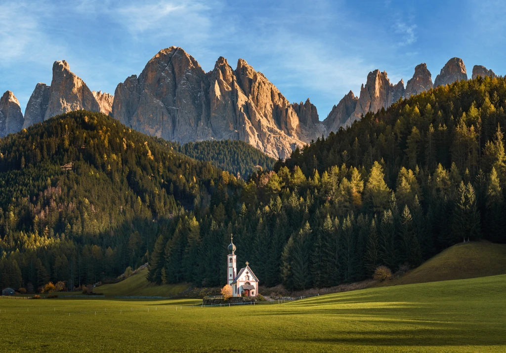 Sunset at St Johann in Ranui