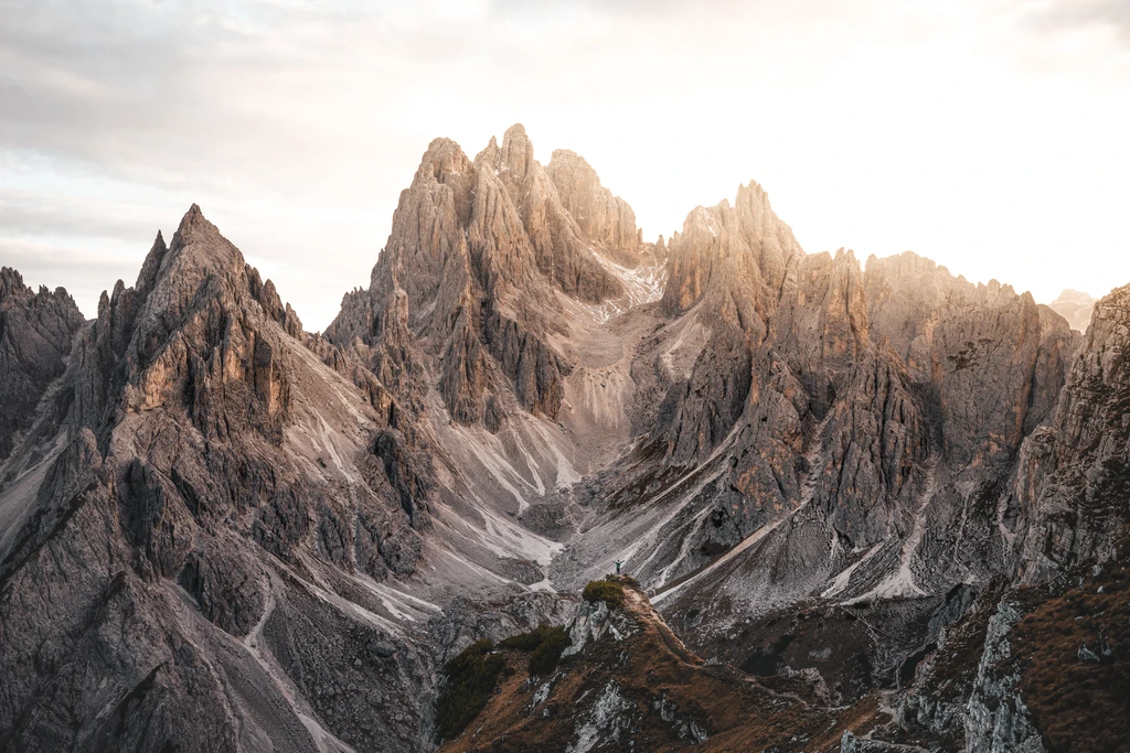 Majestic view of the Cadini di Misurina