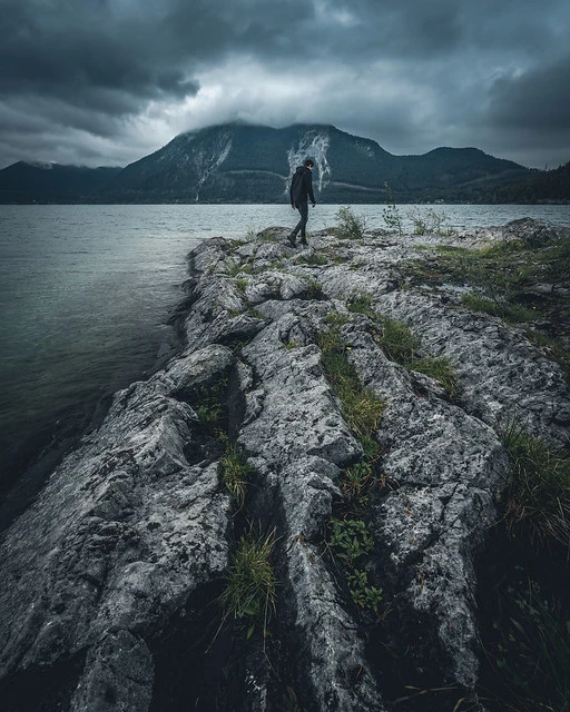 Exploring lake Walchensee