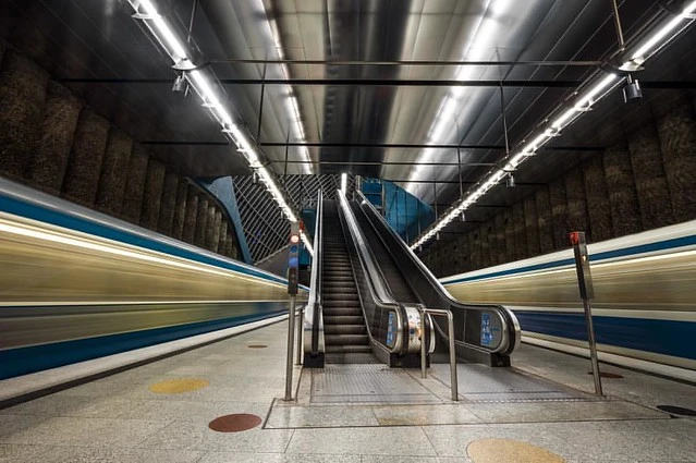 Subway waiting