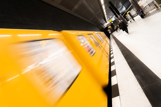 Subway Station Berlin Hauptbahnhof