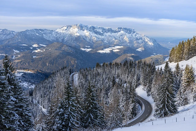Rossfeld Panorama Straße in Berchtesgaden